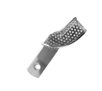 Abdrucklöffel perforiert, links, Größe = 55 mm