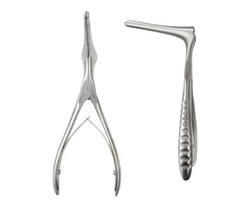 Killian Nasal Speculum, Fig.1, Size =13cm/5″, Blade 75mm