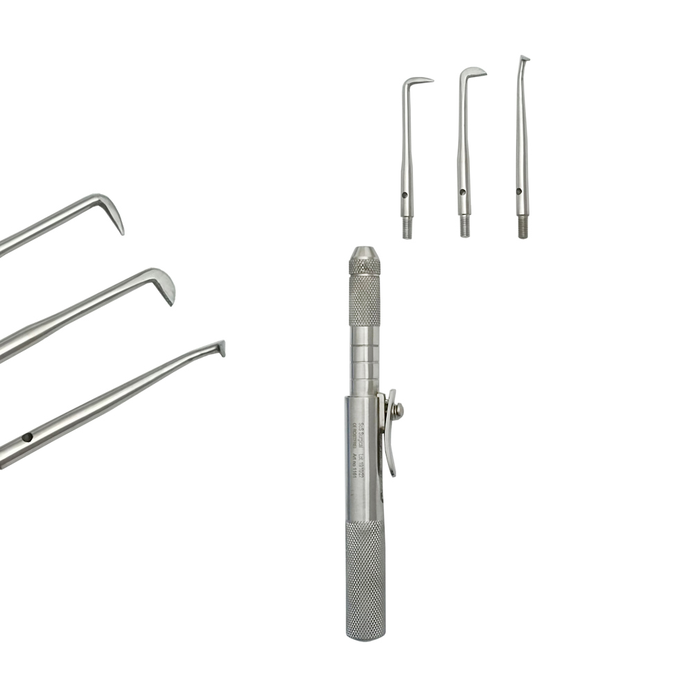 Kronenabnehmer mit 3 aufsatz