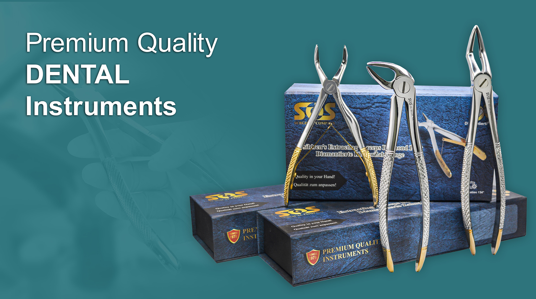SOS Dental Extracting Forceps Banner